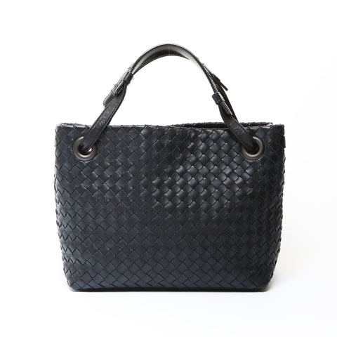 BOTTEGAVENETA INTRECCIATO Garda Bag Handbag black WS26642