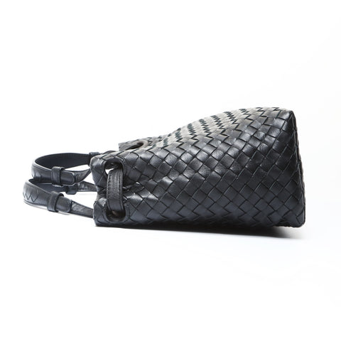 BOTTEGAVENETA INTRECCIATO Garda Bag Handbag black WS26642