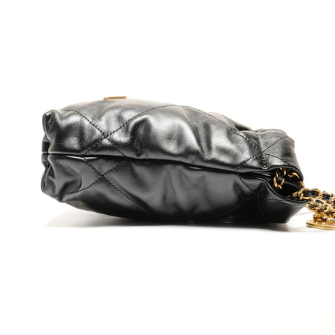 CHANEL Chanel 22 Shiny Calfskin Shoulder Bag black WS26643
