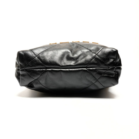 CHANEL Chanel 22 Shiny Calfskin Shoulder Bag black WS26643
