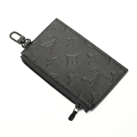 LOUIS VUITTON Monogram Shadow Gaston Wearable Wallet M81115 Shoulder Bag black WS26644
