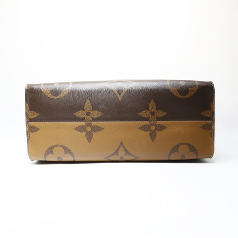 LOUIS VUITTON 2019 On the Go GM Monogram Tote Bag Brown WS26647