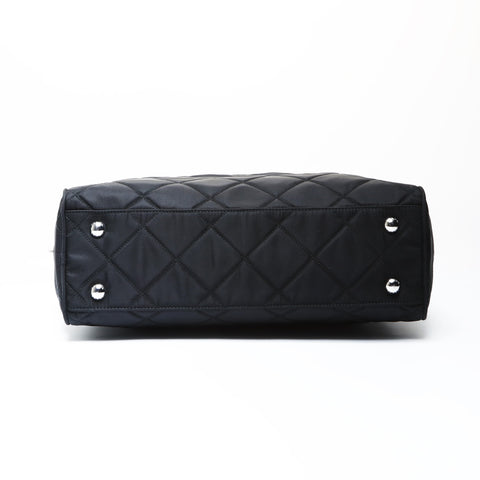 PRADA Nylon quilting Shoulder Bag black WS26649