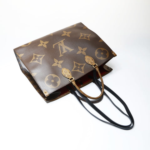 LOUIS VUITTON 2020 On the Go GM Monogram Tote Bag Brown WS26650