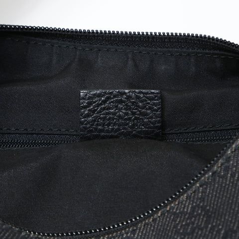 GUCCI GG Canvas Interlocking One-Shoulder Bag Shoulder Bag black WS26651