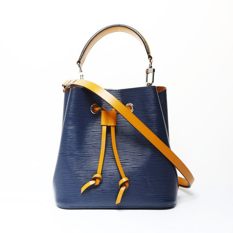 LOUIS VUITTON 2019 Epi NeoNoe BB Shoulder Bag Navy WS26655