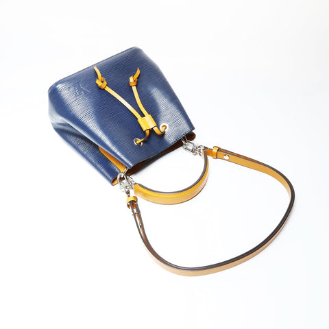 LOUIS VUITTON 2019 Epi NeoNoe BB Shoulder Bag Navy WS26655