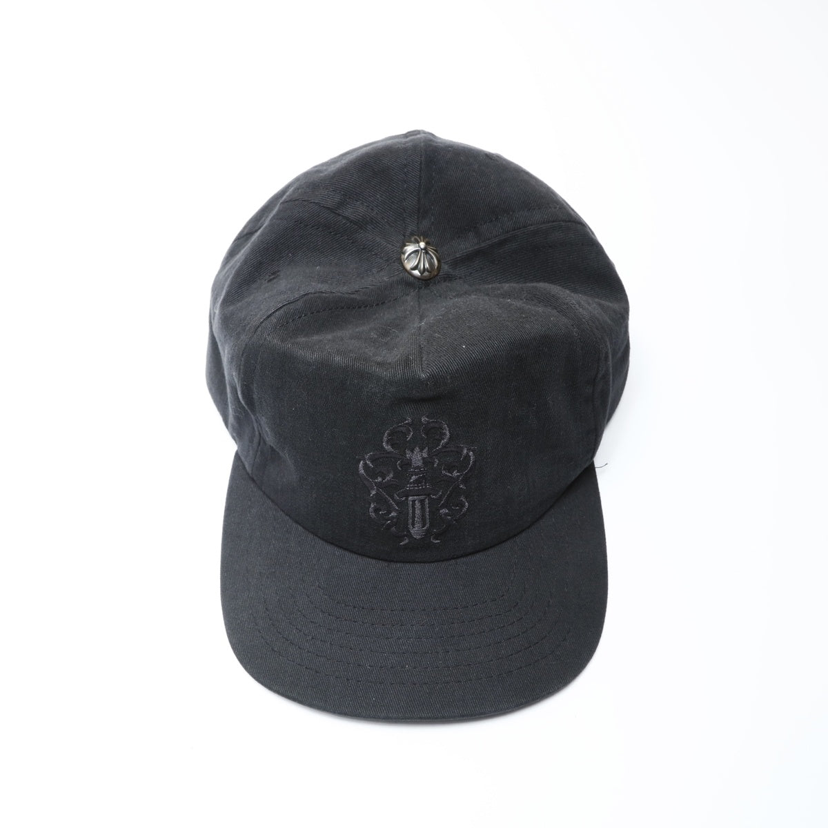 CHROME HEARTS Dagger 1990s Snapback cap black WS26656 – NUIR VINTAGE