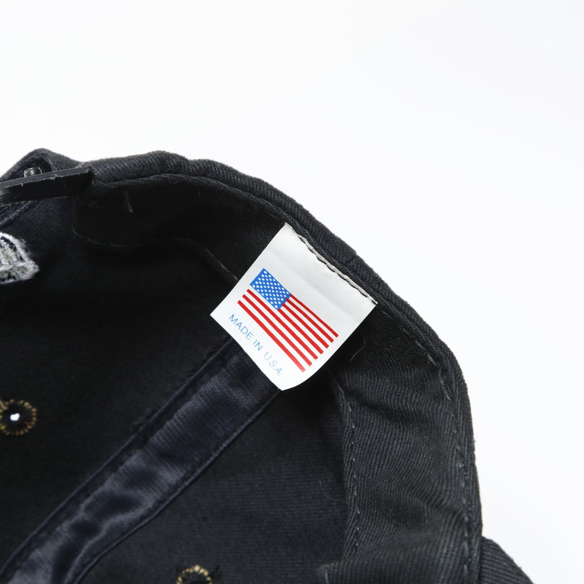 CHROME HEARTS Dagger 1990s Snapback cap black WS26656 – NUIR VINTAGE