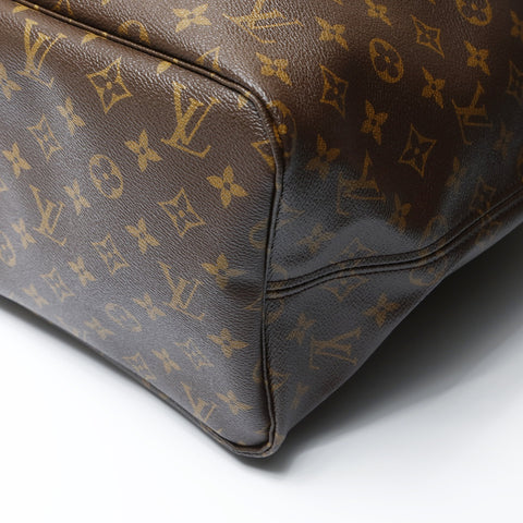 LOUIS VUITTON 2017 Neverfull GM Monogram Tote Bag Brown WS26659