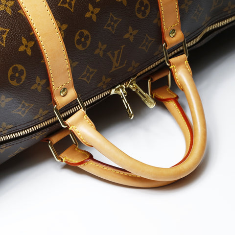 LOUIS VUITTON 2004 Keepall 60 Monogram Boston bag Brown WS26660