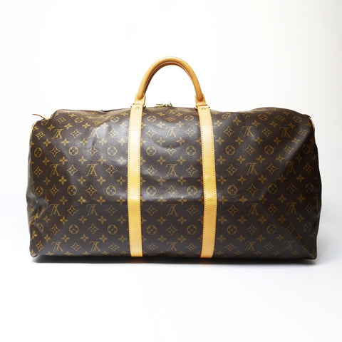 LOUIS VUITTON 2004 Keepall 60 Monogram Boston bag Brown WS26660