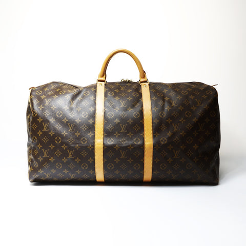 LOUIS VUITTON 2004 Keepall 60 Monogram Boston bag Brown WS26660