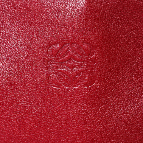 LOEWE Amazona 36 Anagram Handbag Red WS26665