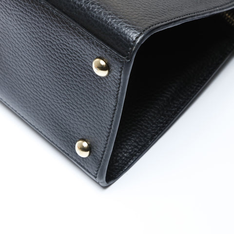 GUCCI Soho 2WAY Handbag black WS26666