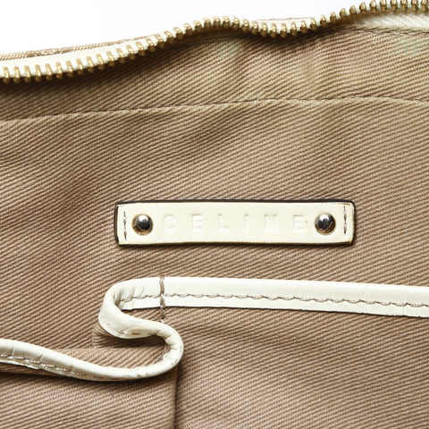 CELINE Macadam Shoulder Bag beige WS26668