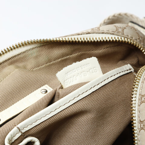 CELINE Macadam Shoulder Bag beige WS26668