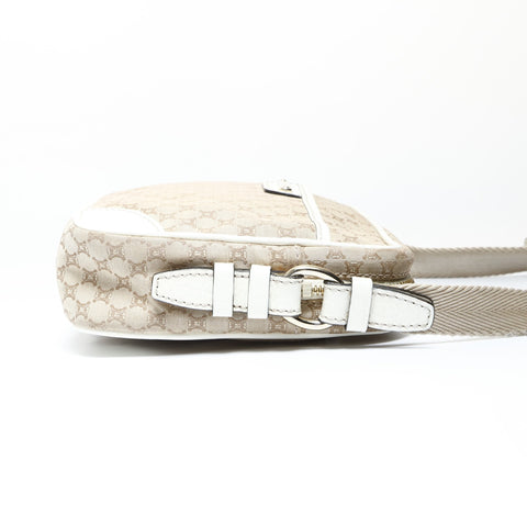CELINE Macadam Shoulder Bag beige WS26668
