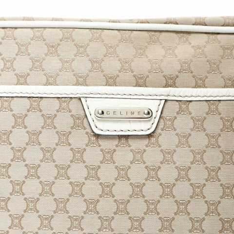 CELINE Macadam Shoulder Bag beige WS26668