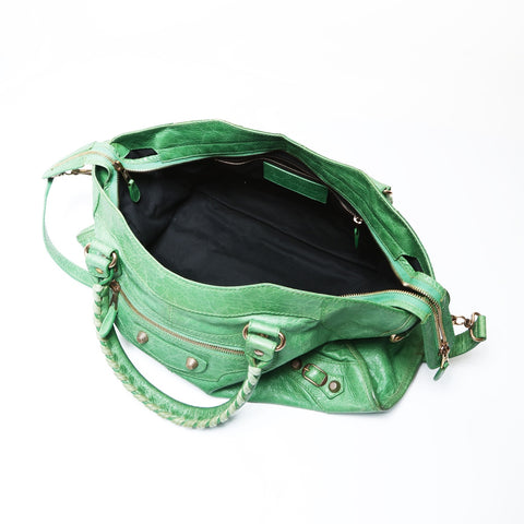 BALENCIAGA Giant Part Time Balenciaga Handbag green WS26670
