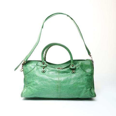 BALENCIAGA Giant Part Time Balenciaga Handbag green WS26670