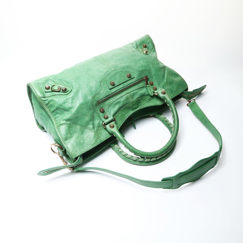 BALENCIAGA Giant Part Time Balenciaga Handbag green WS26670