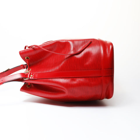 LOUIS VUITTON 1993 Epi Noe Shoulder Shoulder Bag Red WS26672