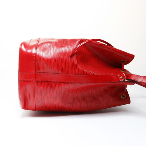 LOUIS VUITTON 1993 Epi Noe Shoulder Shoulder Bag Red WS26672