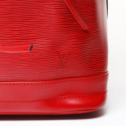 LOUIS VUITTON 1993 Epi Noe Shoulder Shoulder Bag Red WS26672