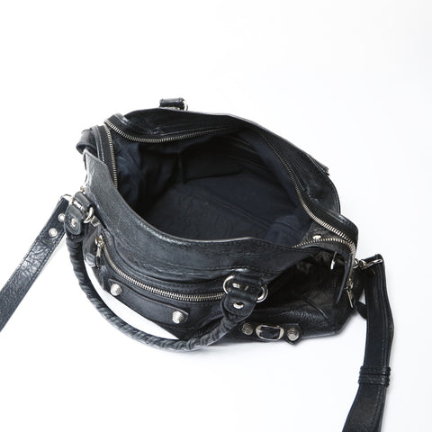 BALENCIAGA The Town 2WAY Handbag black WS26674