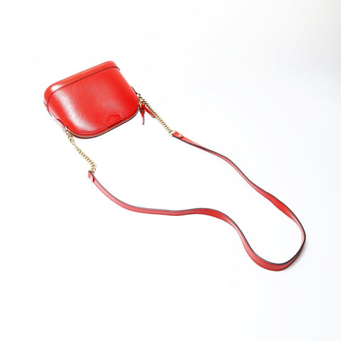 LOUIS VUITTON 2018 Epi Aluma Mini Shoulder Bag Red WS26675