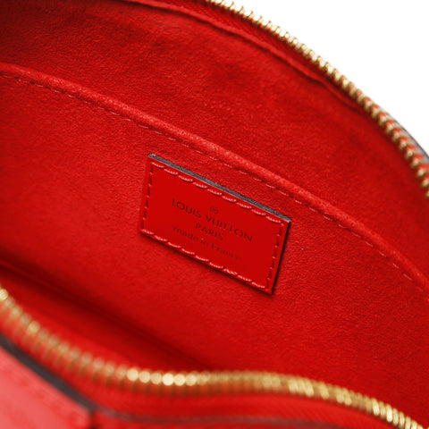 LOUIS VUITTON 2018 Epi Aluma Mini Shoulder Bag Red WS26675