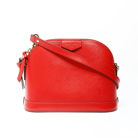 LOUIS VUITTON 2018 Epi Aluma Mini Shoulder Bag Red WS26675