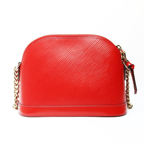 LOUIS VUITTON 2018 Epi Aluma Mini Shoulder Bag Red WS26675