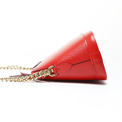 LOUIS VUITTON 2018 Epi Aluma Mini Shoulder Bag Red WS26675