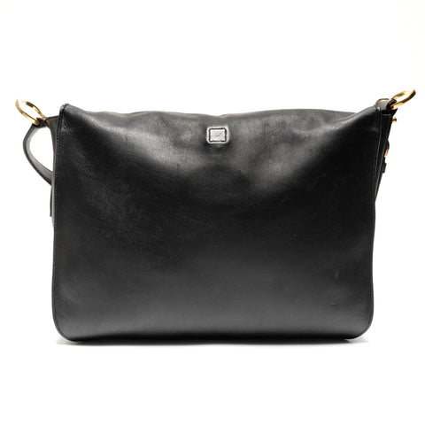 LOEWE Nappa Leather Anagram Shoulder Bag black WS26676