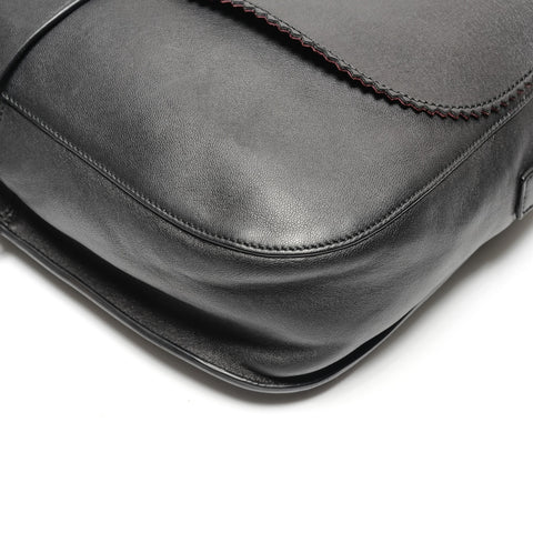 LOEWE Nappa Leather Anagram Shoulder Bag black WS26676