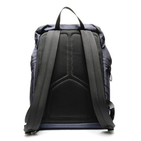 PRADA Nylon triangle logo Backpack  Daypack Navy WS26681