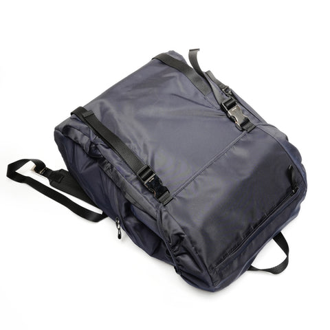 PRADA Nylon triangle logo Backpack  Daypack Navy WS26681