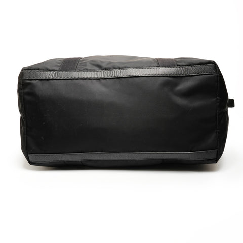 PRADA Nylon Triangle Logo Travel Bag Boston bag black WS26682