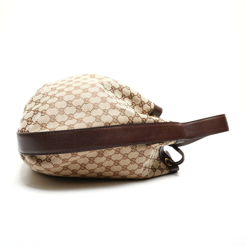 GUCCI GG canvas interlocking G Shoulder Bag Brown WS26683