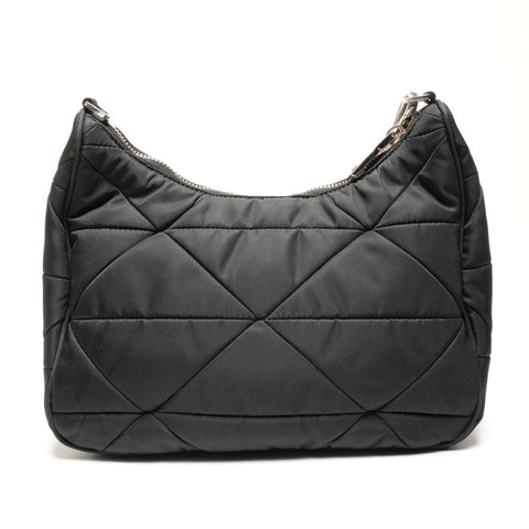 PRADA Padded Re-Nylon Shoulder Bag Shoulder Bag black WS26685