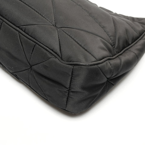 PRADA Padded Re-Nylon Shoulder Bag Shoulder Bag black WS26685
