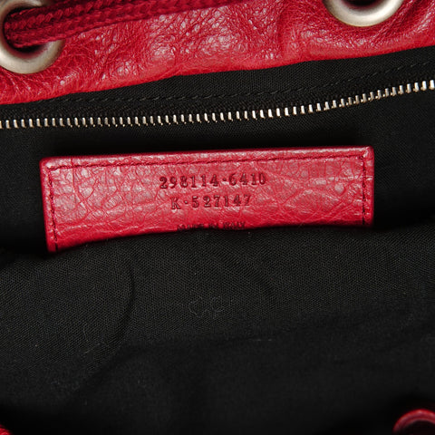 BALENCIAGA Classic Traveler Backpack  Daypack Red WS26686