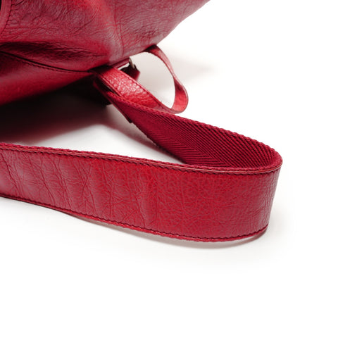 BALENCIAGA Classic Traveler Backpack  Daypack Red WS26686