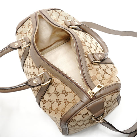 GUCCI GG Canvas Mini Boston Bag Boston bag Brown WS26687