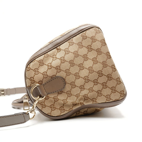 GUCCI GG Canvas Mini Boston Bag Boston bag Brown WS26687