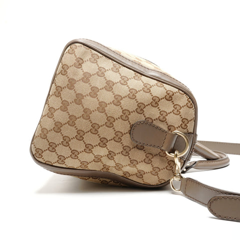 GUCCI GG Canvas Mini Boston Bag Boston bag Brown WS26687