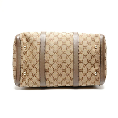 GUCCI GG Canvas Mini Boston Bag Boston bag Brown WS26687