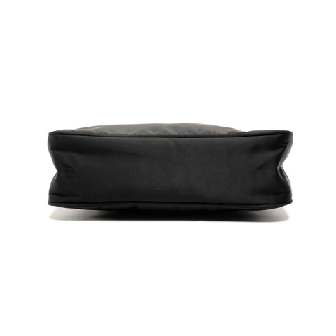 PRADA Nylon Mini Hobo Handbag black WS26690